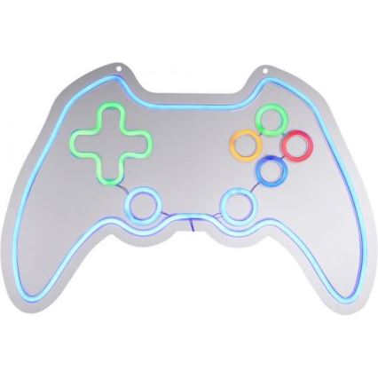 JUST LIGHT. 85022-70 - décoration murale néon LED NEON LED/6,5W/5V pour gamer