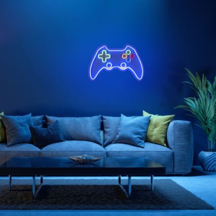 JUST LIGHT. 85022-70 - décoration murale néon LED NEON LED/6,5W/5V pour gamer