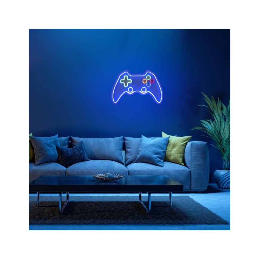 JUST LIGHT. 85022-70 - décoration murale néon LED NEON LED/6,5W/5V pour gamer
