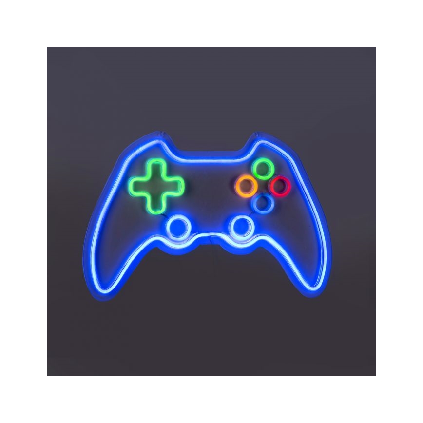 JUST LIGHT. 85022-70 - décoration murale néon LED NEON LED/6,5W/5V pour gamer