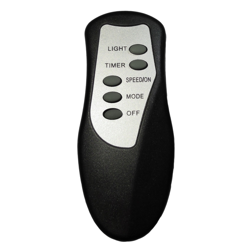 Ventilateur de sol VENETO 75W/230V noir + télécommande