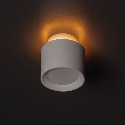 Spot encastrable LED SONOR LED/6W/230V 3000/4000/5700K + LED/1,5W 2200K Ø 9 cm blanc