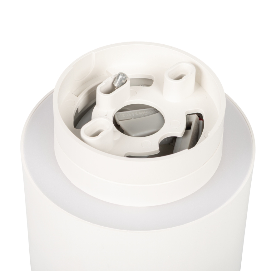 Spot encastrable LED SONOR LED/6W/230V 3000/4000/5700K + LED/1,5W 2200K Ø 9 cm blanc