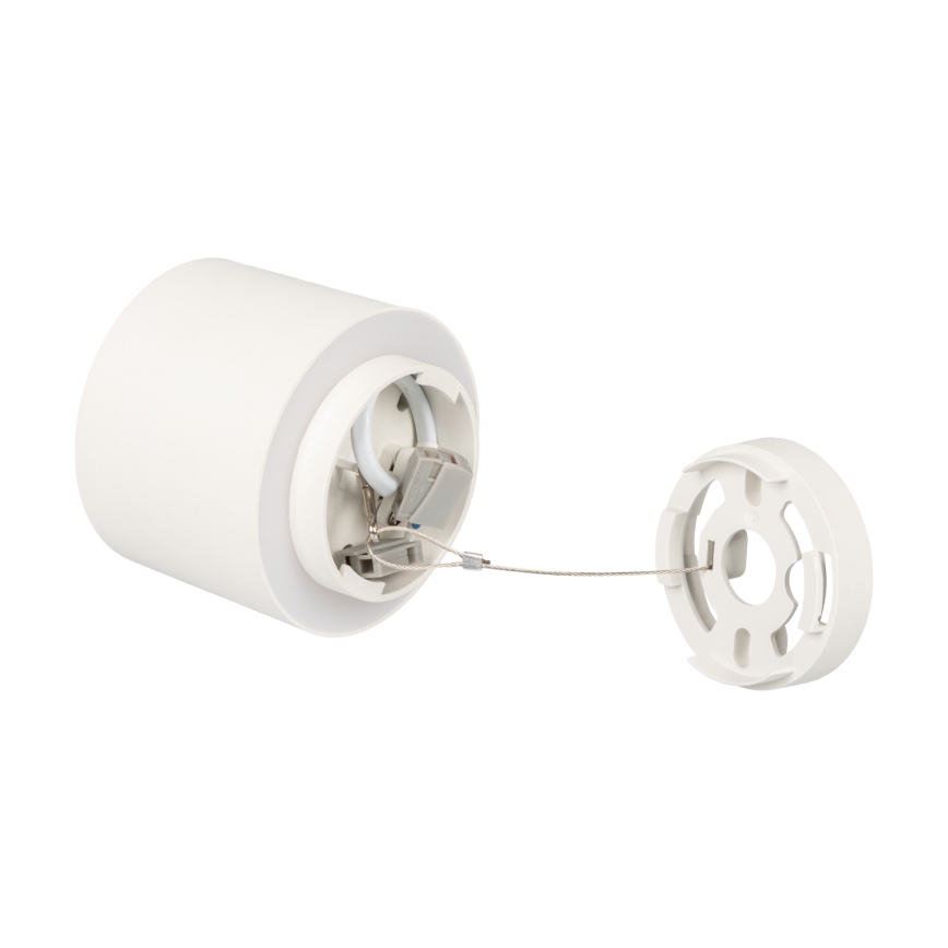 Spot encastrable LED SONOR LED/6W/230V 3000/4000/5700K + LED/1,5W 2200K Ø 9 cm blanc
