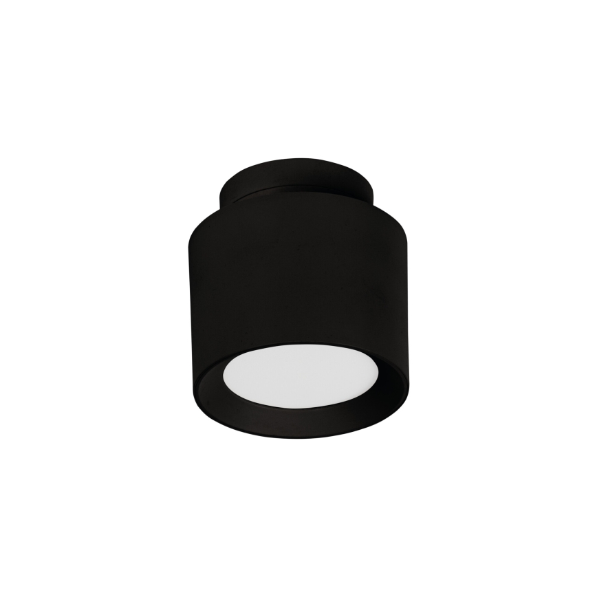 Spot LED SONOR 6W/230V (3000/4000/5700 K) + LED 1,5W 2200K, Ø 9 cm, noir