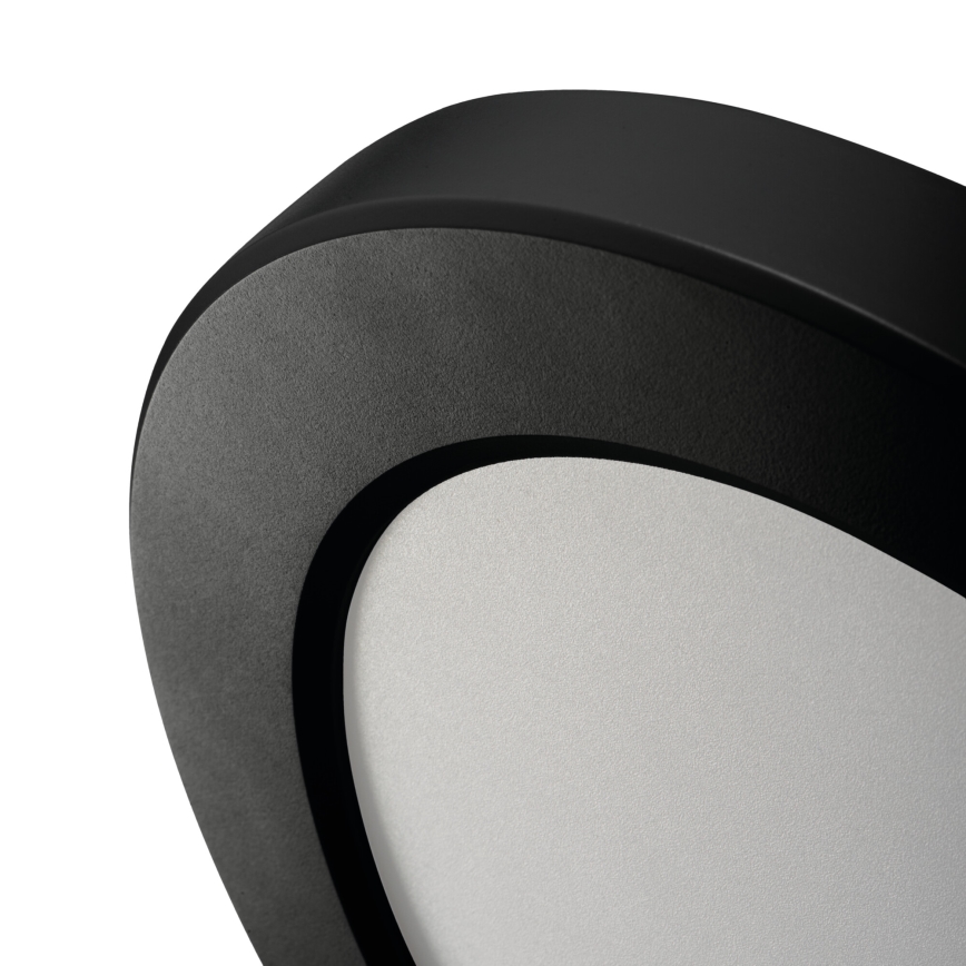 Plafonnier/ spot encastrable avec détecteur de mouvement 2en1 ERGA LED/17W/230V 3000/4000/6500K noir