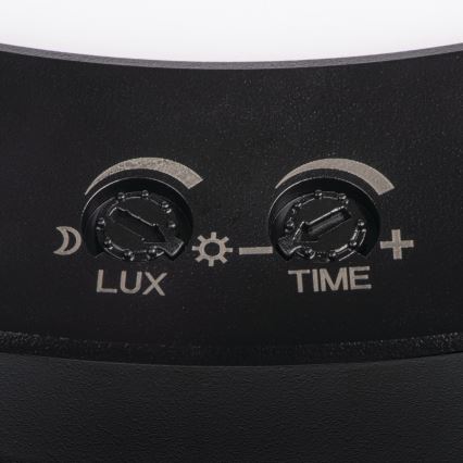 Plafonnier/ spot encastrable avec détecteur de mouvement 2en1 ERGA LED/17W/230V 3000/4000/6500K noir