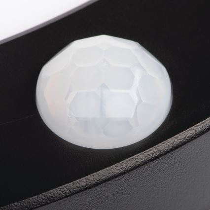 Plafonnier/ spot encastrable avec détecteur de mouvement 2en1 ERGA LED/17W/230V 3000/4000/6500K noir