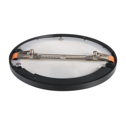 Plafonnier/ spot encastrable avec détecteur de mouvement 2en1 ERGA LED/17W/230V 3000/4000/6500K noir