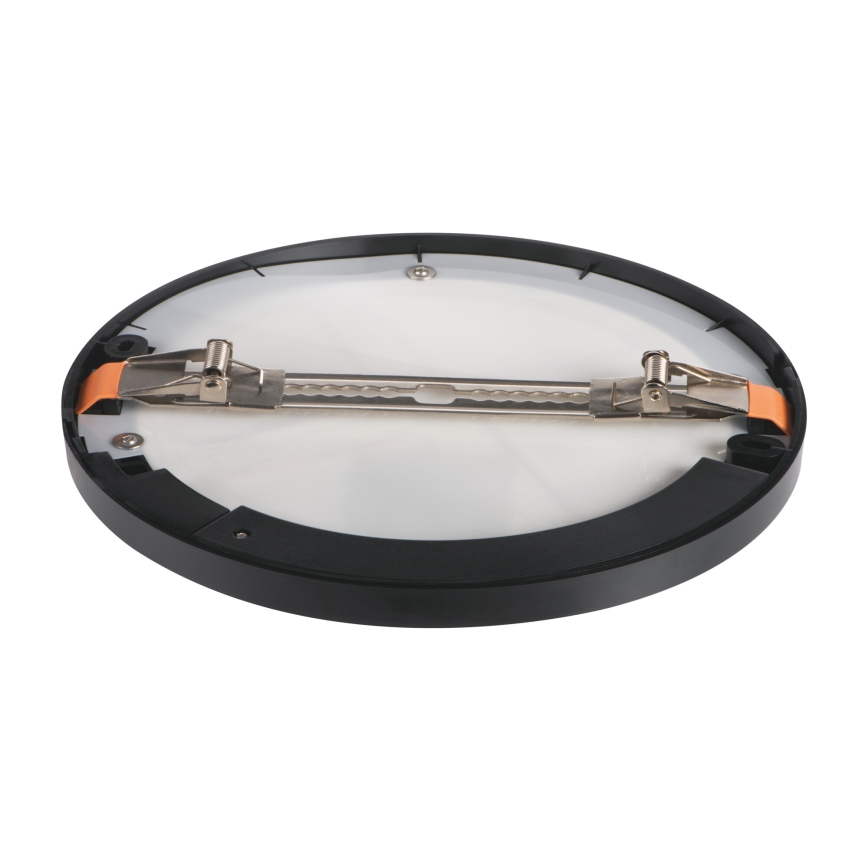 Plafonnier/ spot encastrable avec détecteur de mouvement 2en1 ERGA LED/17W/230V 3000/4000/6500K noir