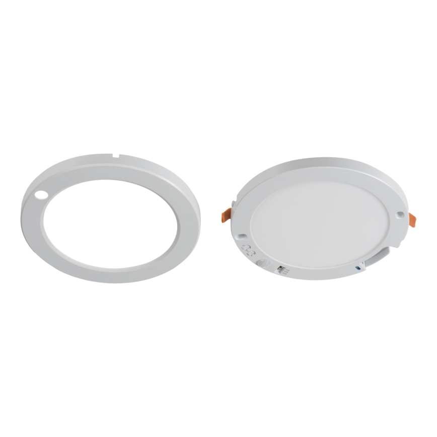 Plafonnier/ spot encastrable avec détecteur de mouvement 2en1 ERGA LED/17W/230V 3000/4000/6500K noir