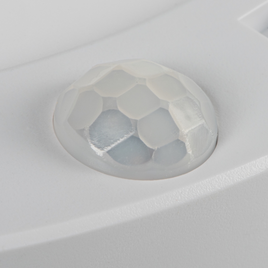 Plafonnier/ spot encastrable avec détecteur de mouvement 2en1 ERGA LED/17W/230V 3000/4000/6500K noir