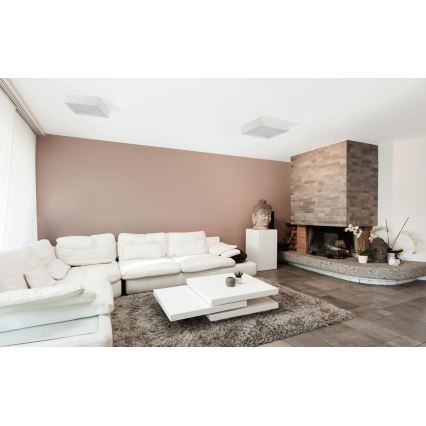 Plafonnier 3xE27/40W/230V pin crème