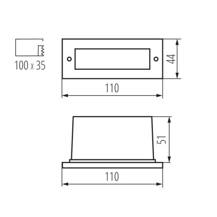 luminaire extérieur LED d