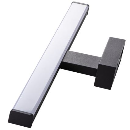 Éclairage miroir salle de bain ASTEN LED/15W/230V IP44 noir