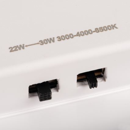 Plafonnier LED avec détecteur de mouvement et capteur crépusculaire VARSO LED/22/30W/230V 3000/4000/6500K Ø 33 cm IP54