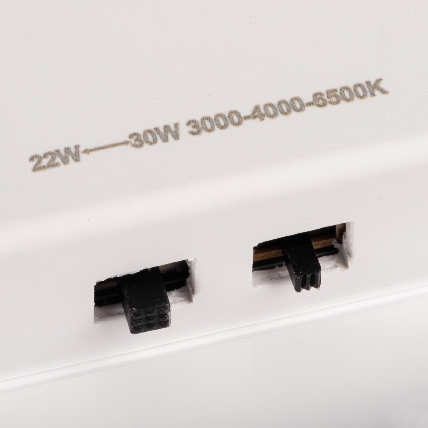 Plafonnier LED avec détecteur de mouvement et capteur crépusculaire VARSO LED/22/30W/230V 3000/4000/6500K Ø 33 cm IP54