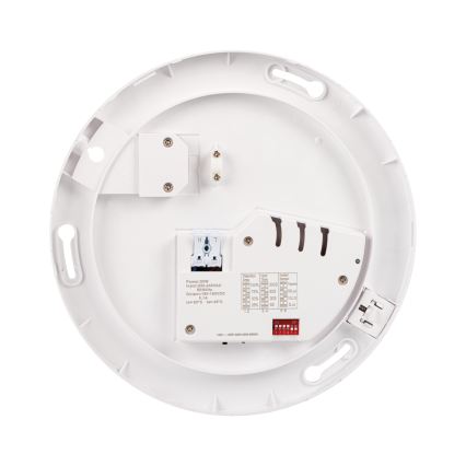 Plafonnier LED avec détecteur de mouvement et capteur crépusculaire VARSO LED/22/30W/230V 3000/4000/6500K Ø 33 cm IP54