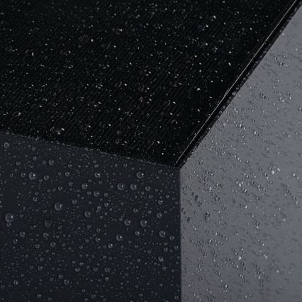 Applique murale solaire à LED avec détecteur REKA LED/3W/3,7V 1800 mAh 3000/4000/6500K IP65 noire