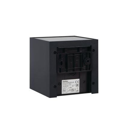 Applique murale solaire à LED avec détecteur REKA LED/3W/3,7V 1800 mAh 3000/4000/6500K IP65 noire