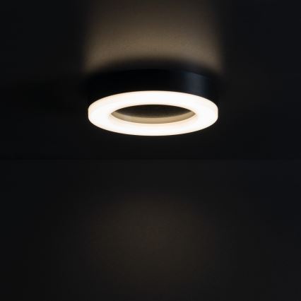 Plafonnier extérieur TURA LED/15W/230V 4000K IP54 noir