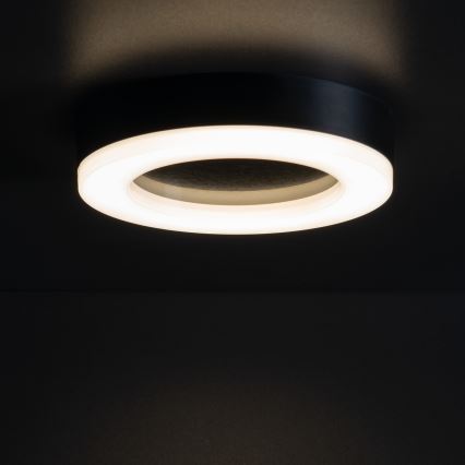 Plafonnier extérieur TURA LED/24W/230V 4000K IP54 noir