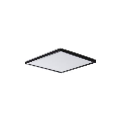 Plafonnier salle de bain AZPO LED/12,3W/230V IP54 noir