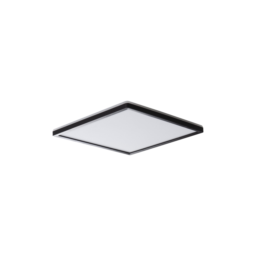Plafonnier salle de bain AZPO LED/12,3W/230V IP54 noir