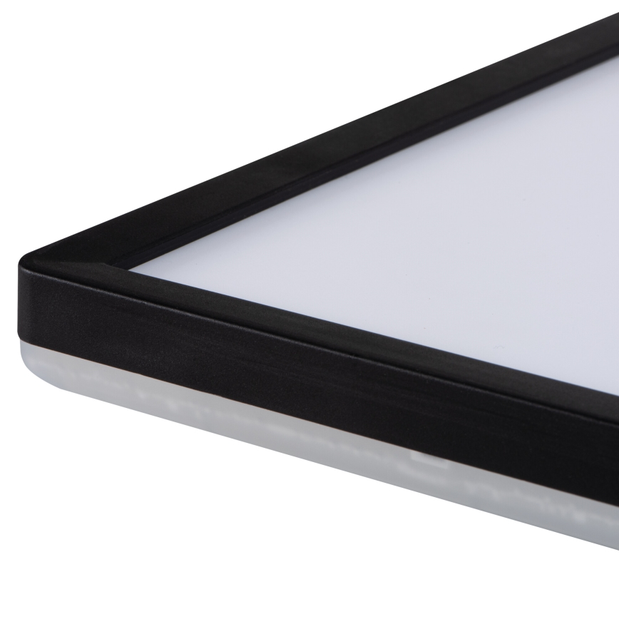 Plafonnier salle de bain AZPO LED/17,5W/230V IP54 noir