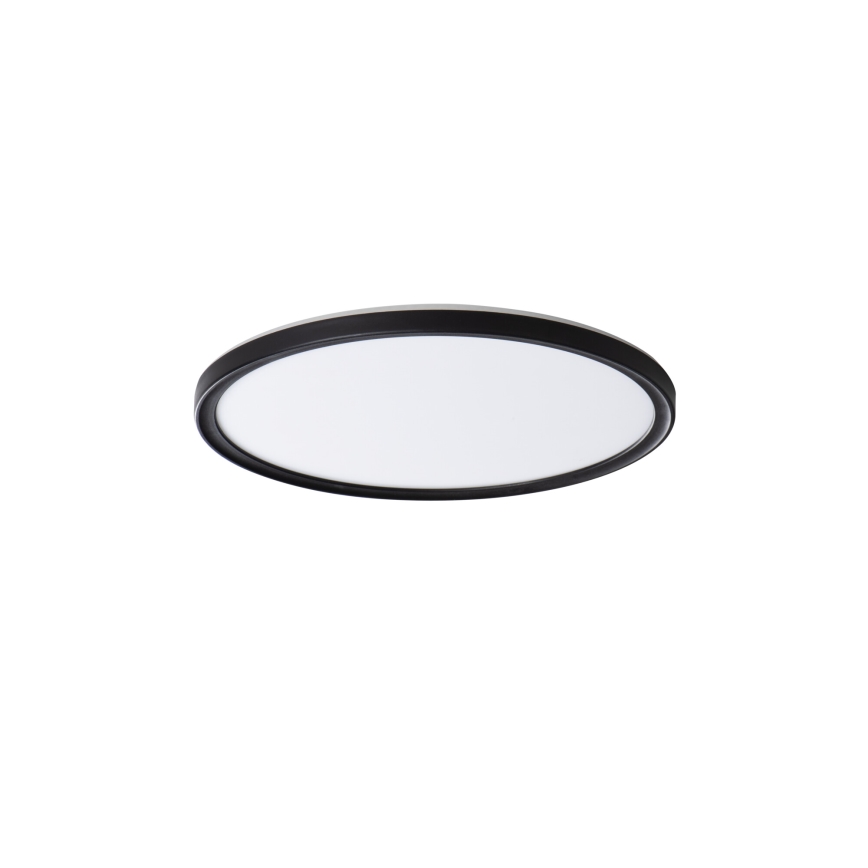 Plafonnier LED AZPO LED/11,8W/230V 3000/4000/6000K Ø 22,5 cm IP54 noir