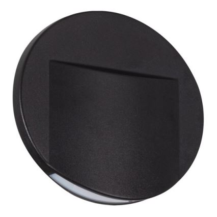 Lumière d'escalier ERINUS LED/0,8W/12V 3000K noire