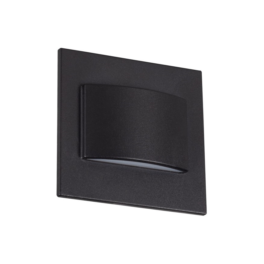 Lumière d'escalier ERINUS LED/1,5W/12V 4000K noire