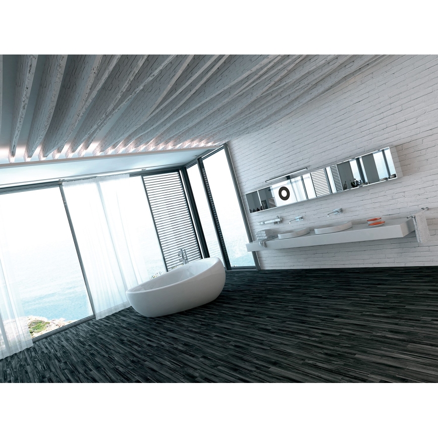 Eclairage miroir de salle de bain ASTIM LED/12W/230V IP44 noir