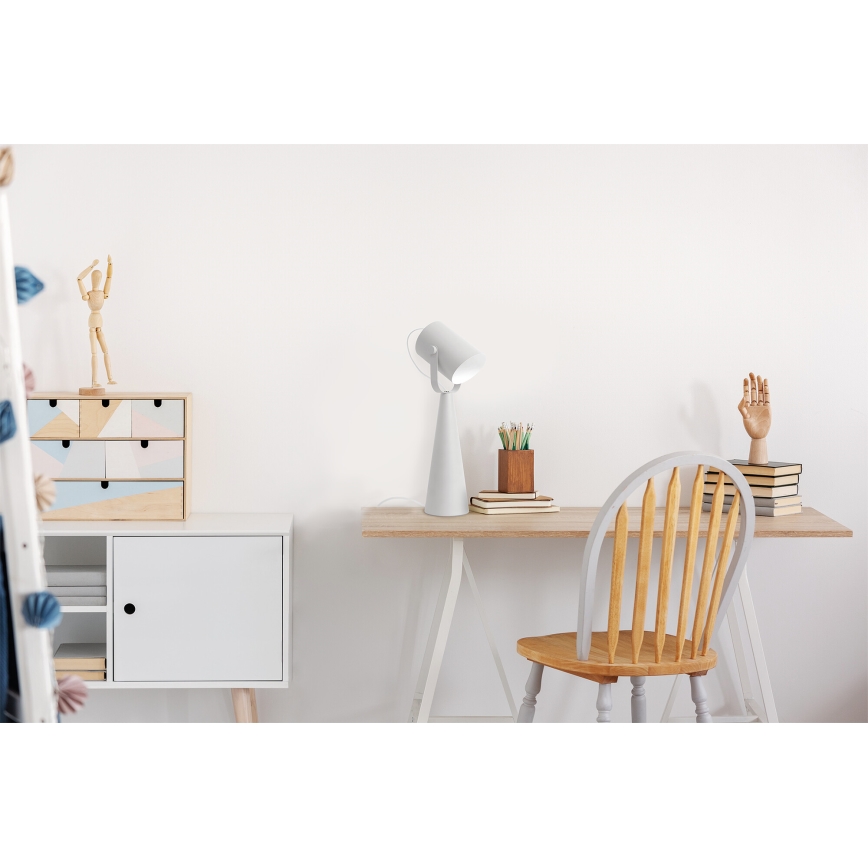 Lampe de table LARATA 1xE27/5W/230V blanche