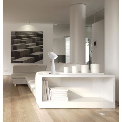 Lampe de table LARATA 1xE27/5W/230V blanche