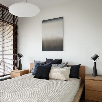 Lampe de table LARATA 1xE27/5W/230V noire