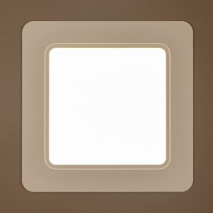 Luminaire encastré LED pour salle de bains TAVO LED/5W/230V 3000/4000/6000K 9,5x9,5 cm IP44 blanc