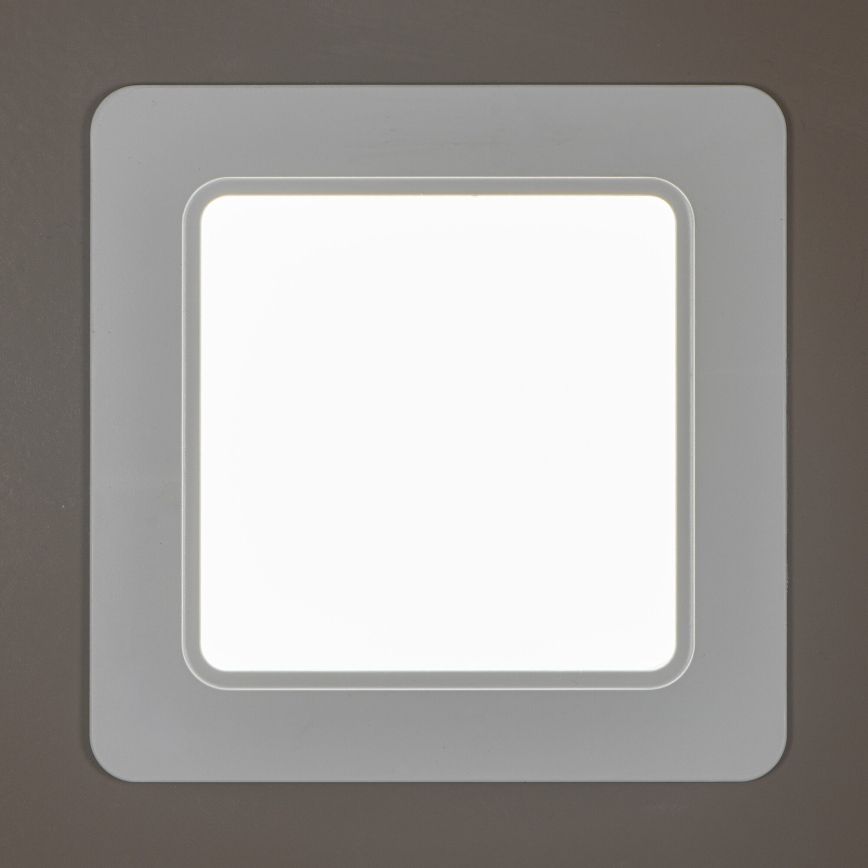 Luminaire encastré LED pour salle de bains TAVO LED/5W/230V 3000/4000/6000K 9,5x9,5 cm IP44 blanc