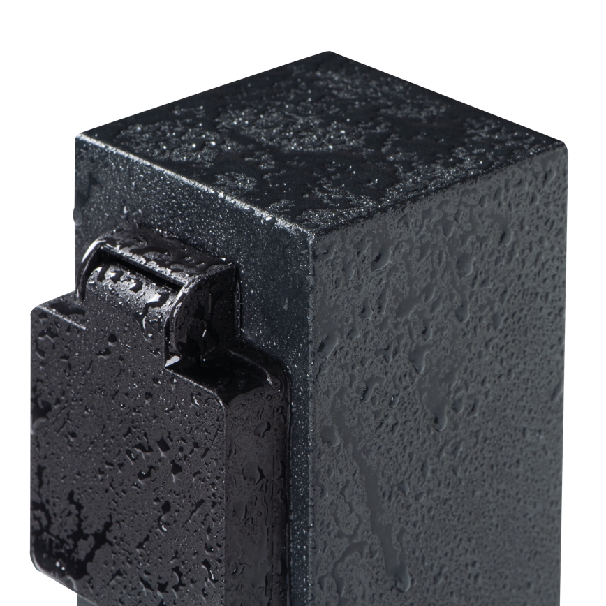 Borne prises électriques extérieure NASTO 2Z Type E 230V IP44 anthracite