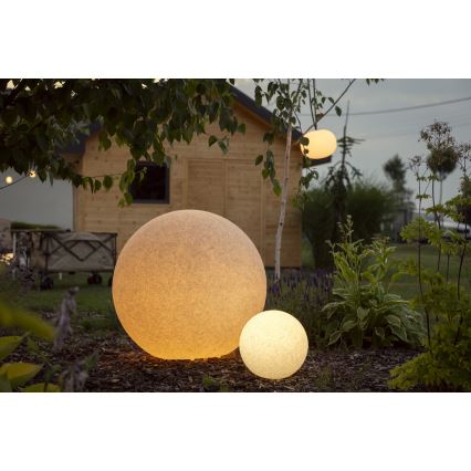 Lampe d'extérieur STONO 1xE27/15W/230V Ø 23 cm IP65