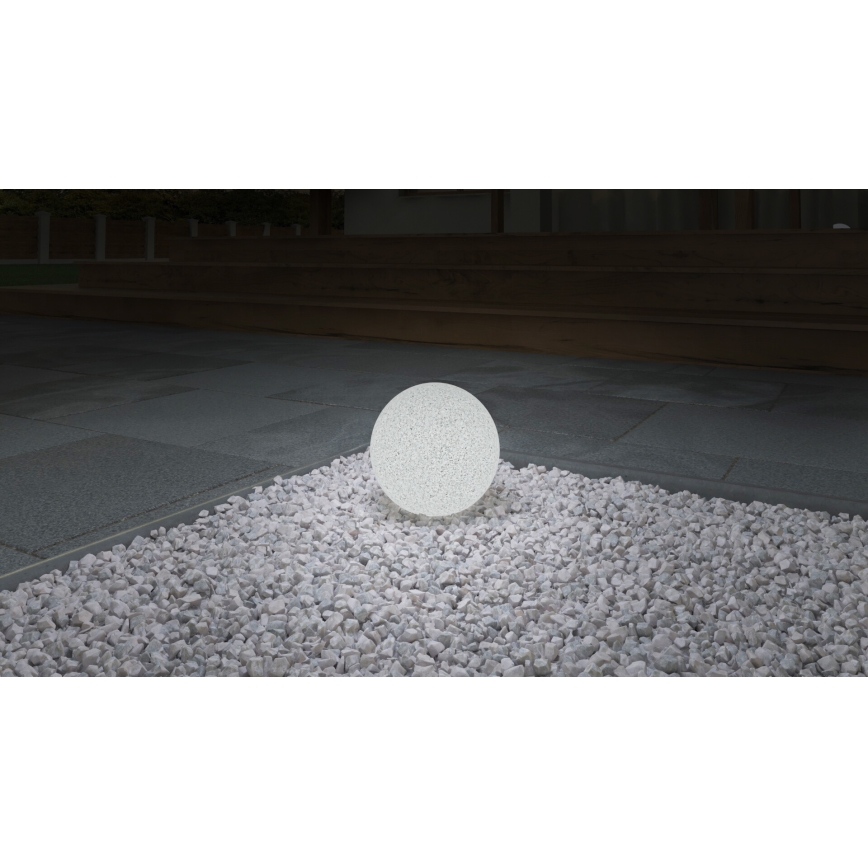 Lampe d'extérieur STONO 1xE27/15W/230V Ø 23 cm IP65