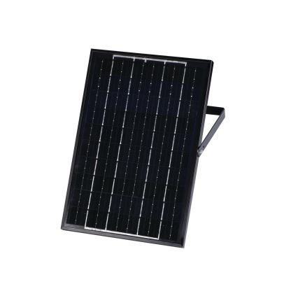 Projecteur à intensité variable avec panneau solaire et détecteur crépusculaire LED/10W/10000 mAh 3,2V IP65 + télécommande
