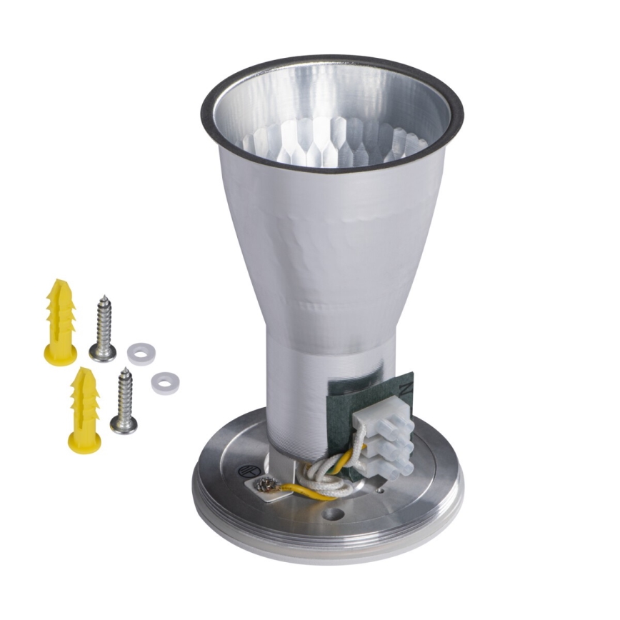 Spot salle de bain AQILO 1xE27/20W/230V IP65 noir