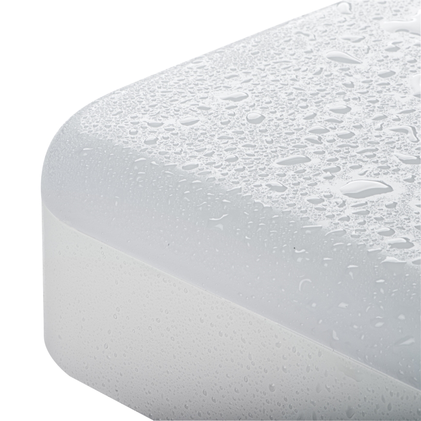 Plafonnier industriel avec détecteur de mouvement IPER LED/35W/230V IK10 IP65 carré blanc