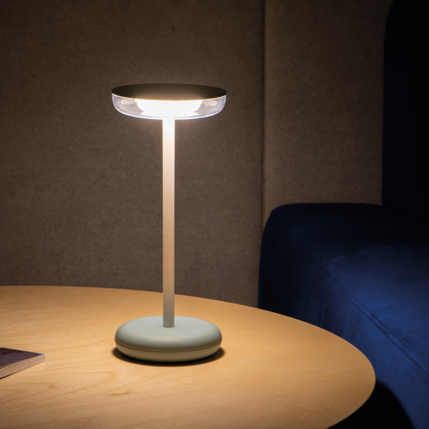 Kanlux 37311 - Lampe rechargeable à intensité variable FLUXY LED/1,7W/1800 mAh IP44 bleu