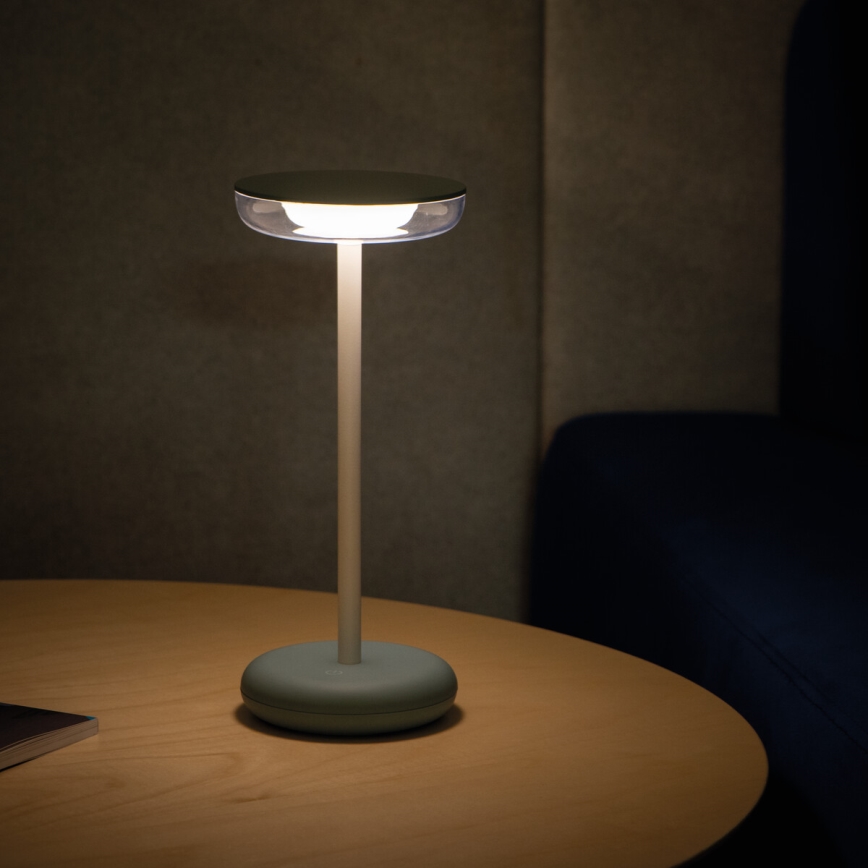 Kanlux 37311 - Lampe rechargeable à intensité variable FLUXY LED/1,7W/1800 mAh IP44 bleu
