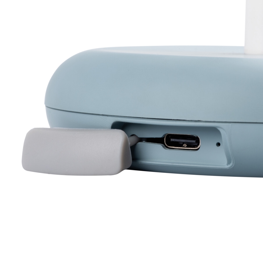 Kanlux 37311 - Lampe rechargeable à intensité variable FLUXY LED/1,7W/1800 mAh IP44 bleu