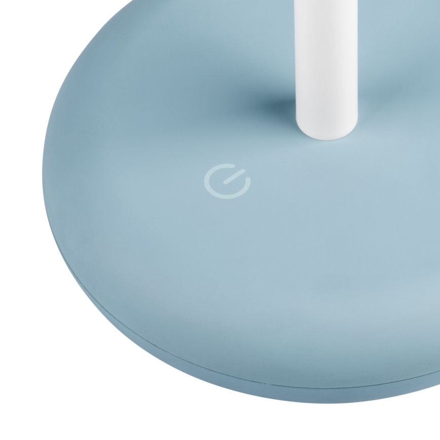 Kanlux 37311 - Lampe rechargeable à intensité variable FLUXY LED/1,7W/1800 mAh IP44 bleu