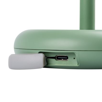 Lampe LED rechargeable dimmable FLUXY LED/1,7W/1800 mAh IP44 verte