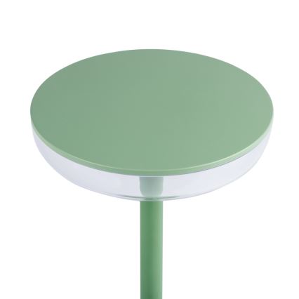 Lampe LED rechargeable dimmable FLUXY LED/1,7W/1800 mAh IP44 verte
